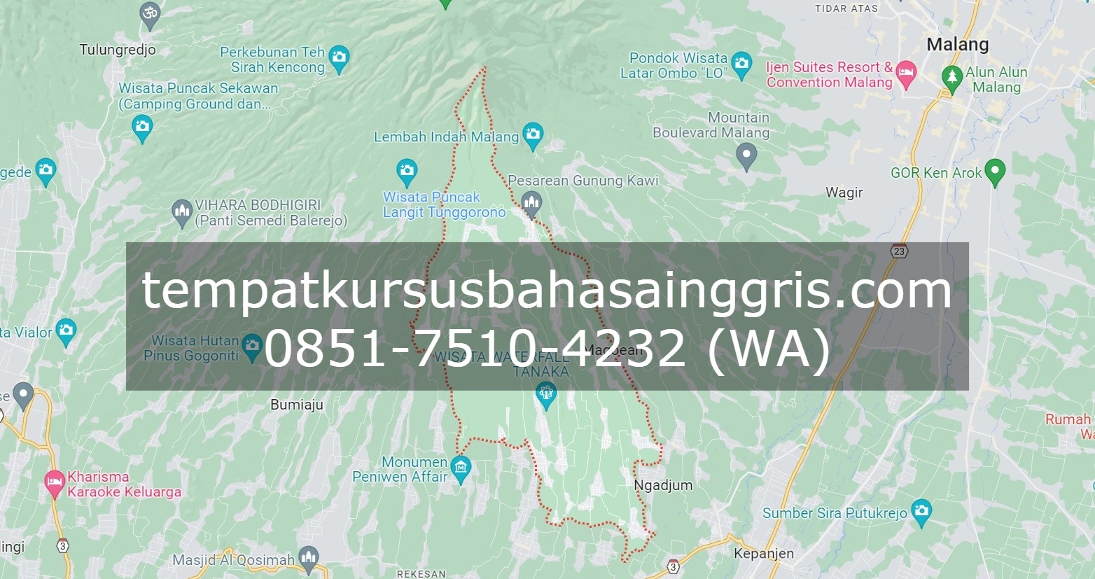 Les Bahasa Inggris di Wonosari Malang, Bimbingan Belajar (Bimbel) Bahasa Inggris Wonosari Malang, Privat Bahasa Inggris Wonosari Malang