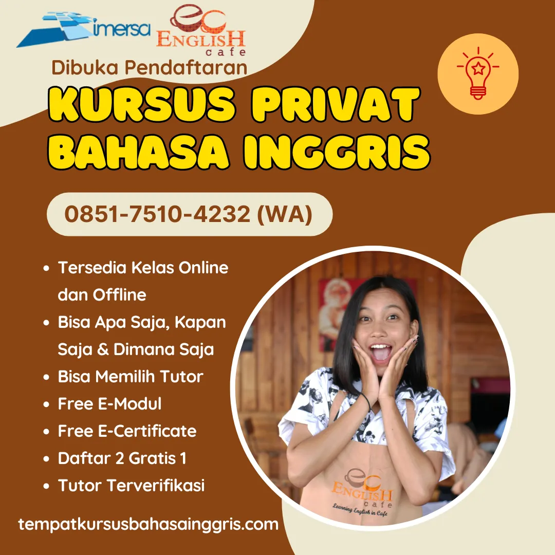 Les Bahasa Inggris di Arcamanik Bandung