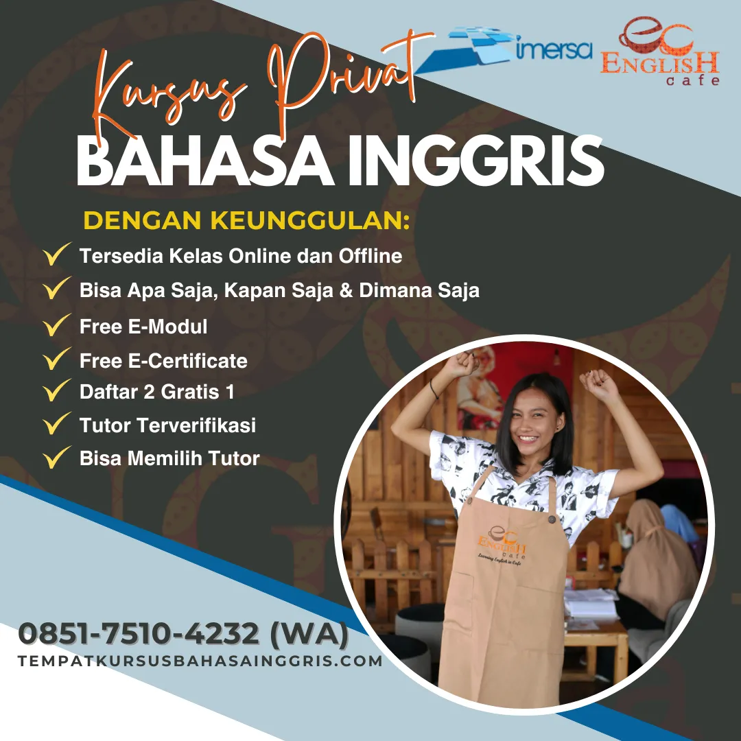 Les Bahasa Inggris di Argomulyo Salatiga