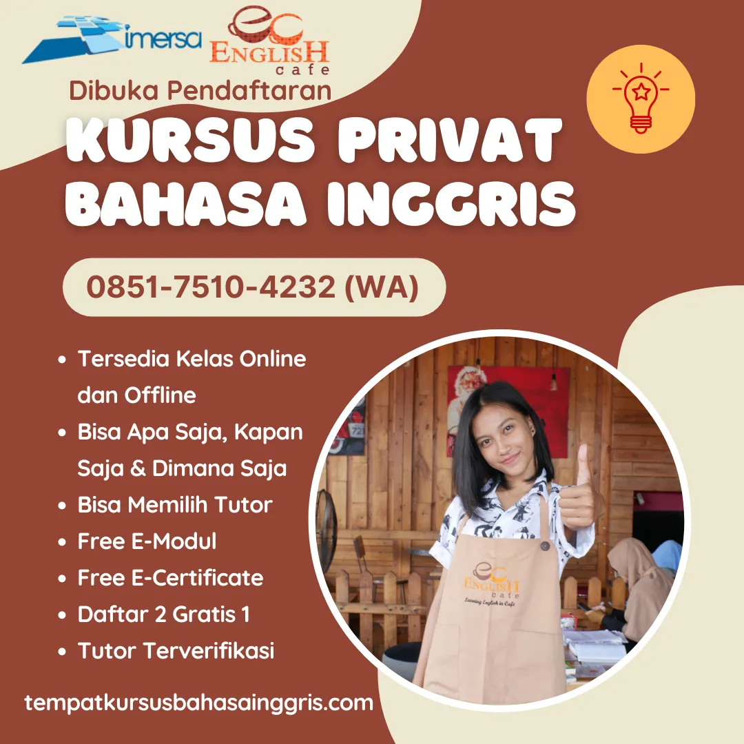 Les Bahasa Inggris di Arjasari Bandung