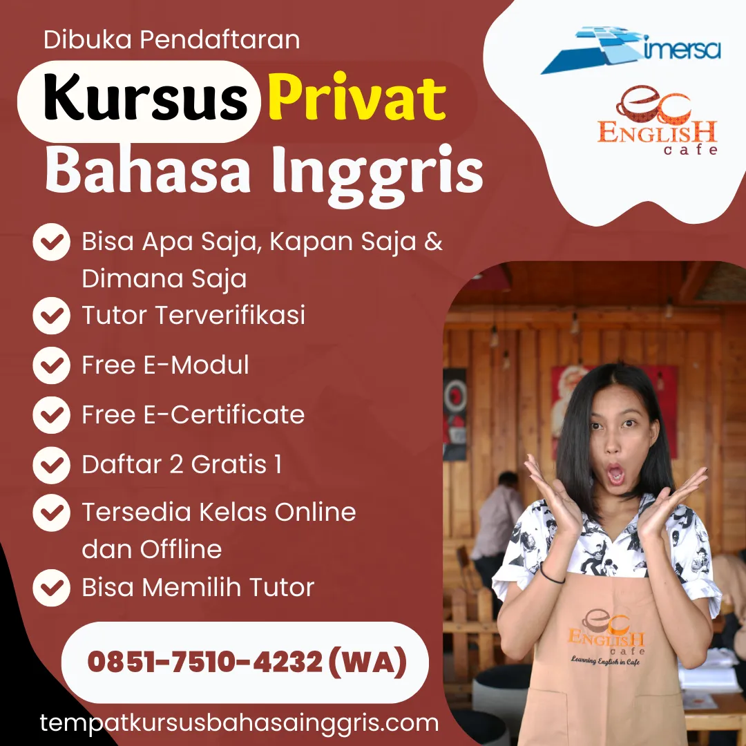 Les Bahasa Inggris di Astanajapura Cirebon