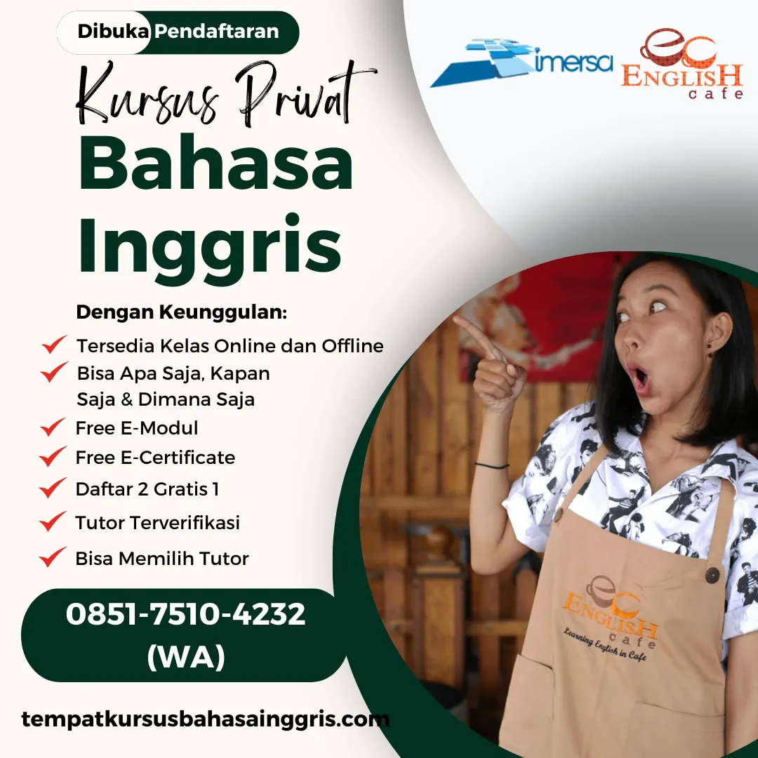 Les Bahasa Inggris di Bantar Gebang Bekasi