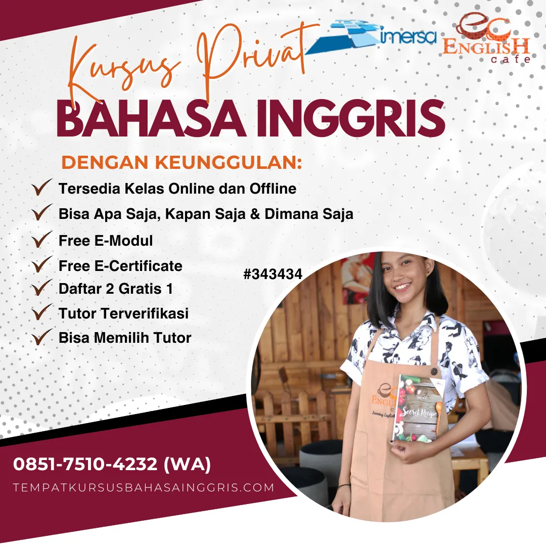 Les Bahasa Inggris di Banyubiru Semarang