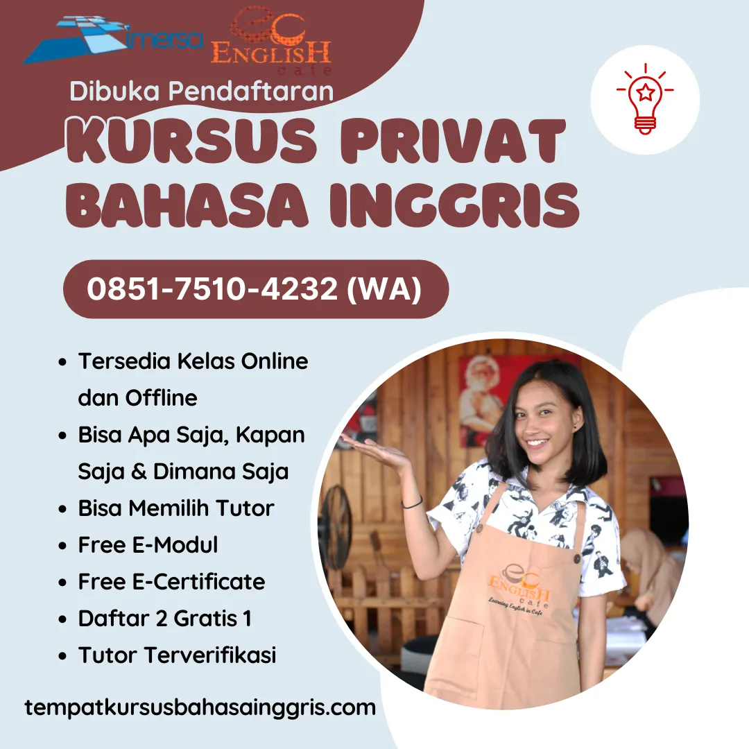 Les Bahasa Inggris di Bayan Purworejo