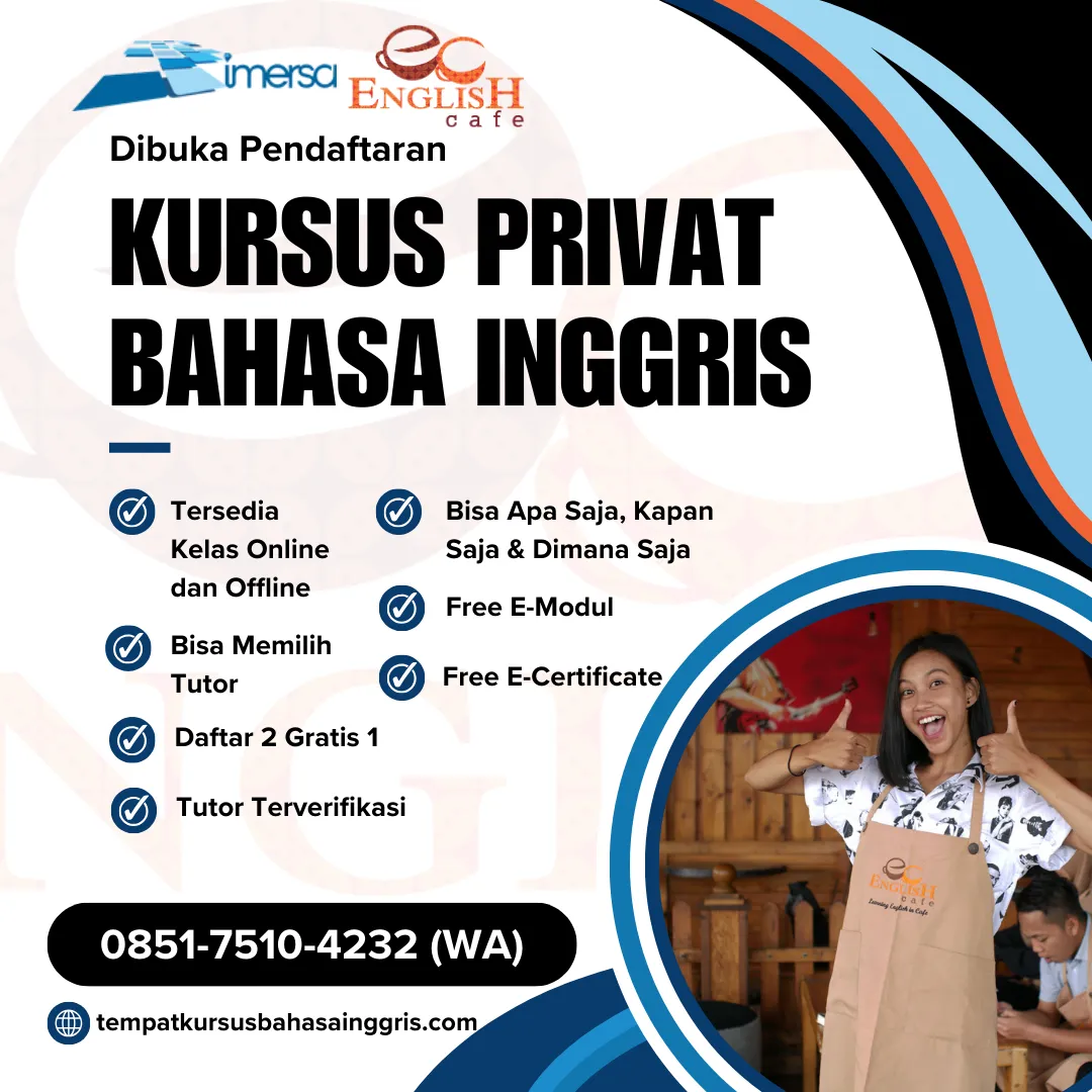Les Bahasa Inggris di Bejen Temanggung