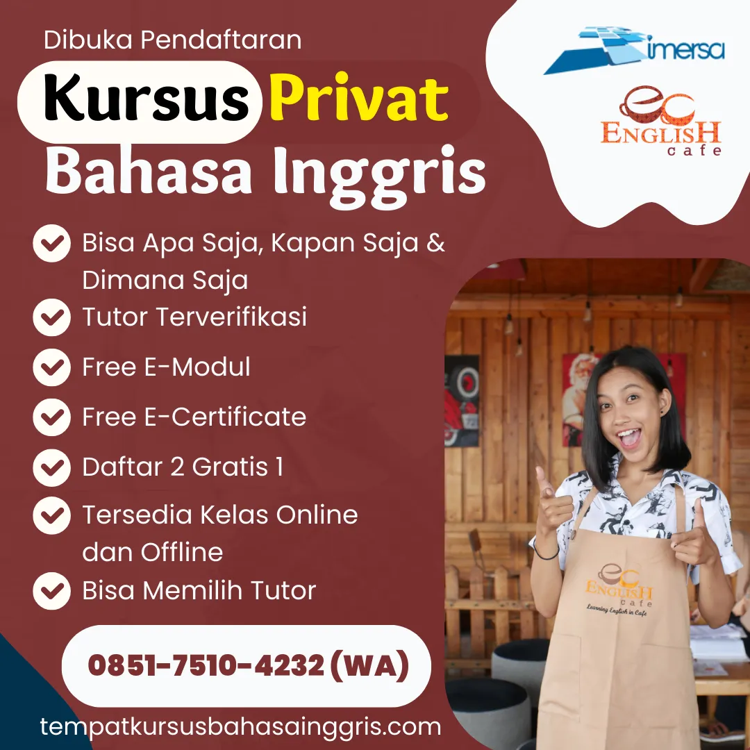 Les Bahasa Inggris di Beji Depok