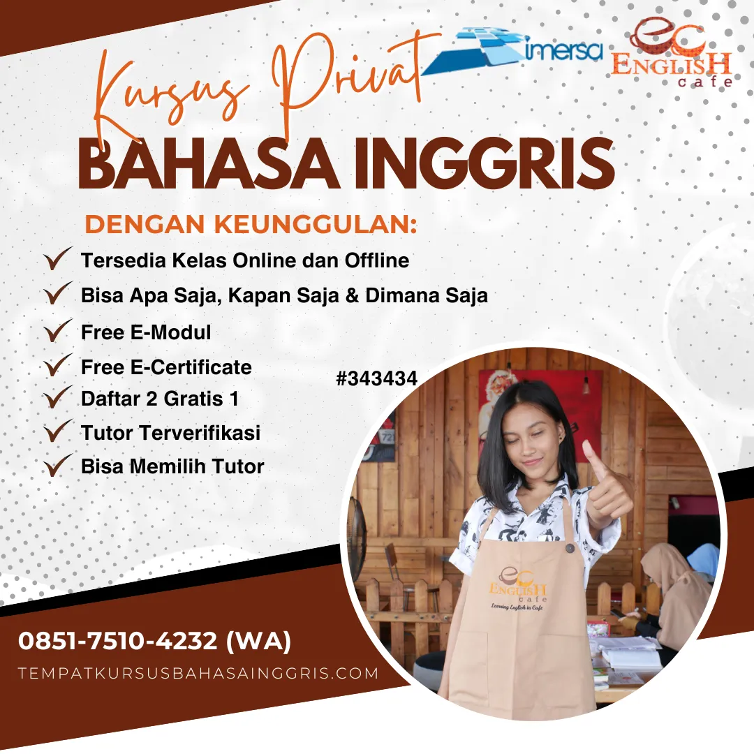 Les Bahasa Inggris di Bekasi Utara Bekasi
