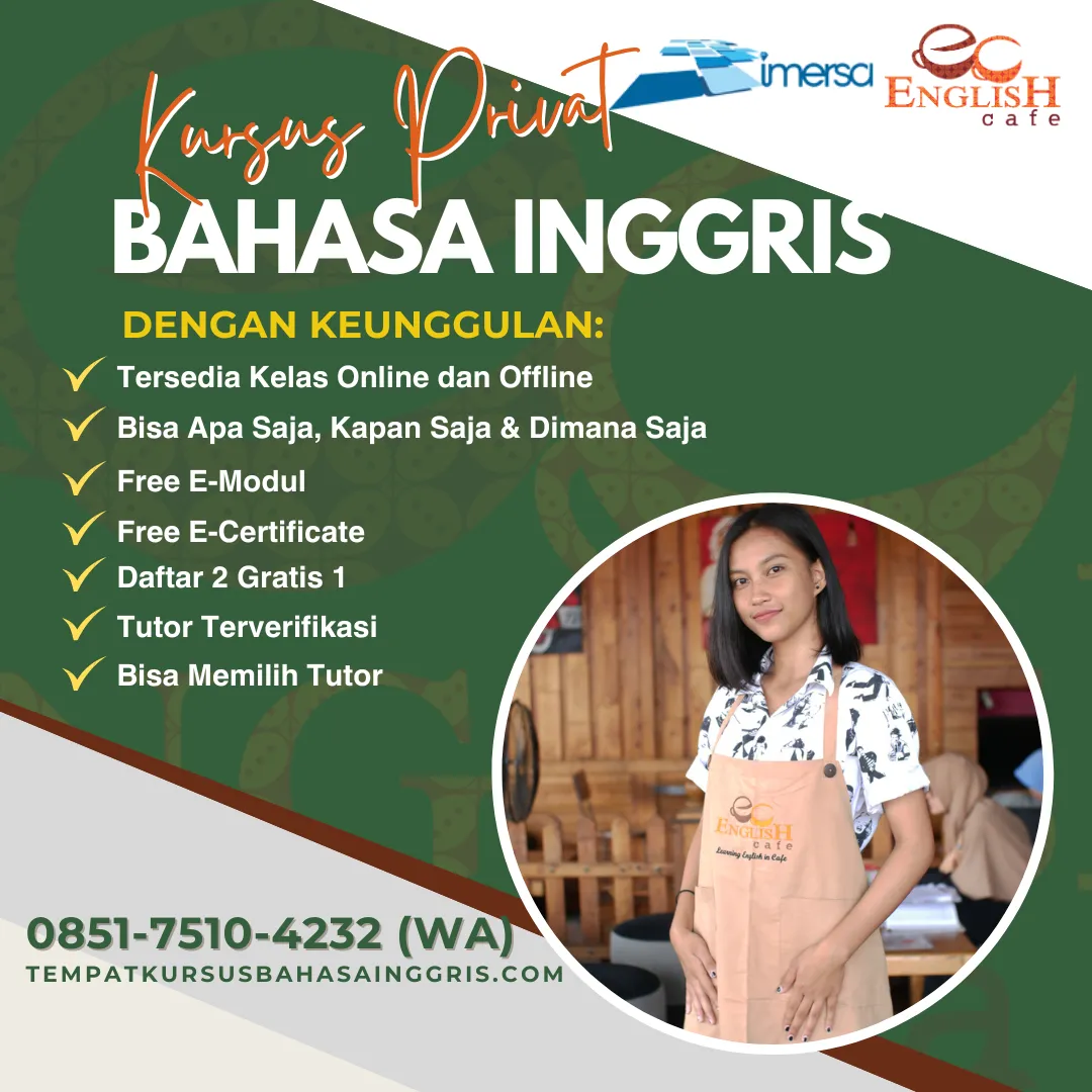 Les Bahasa Inggris di Bendosari Sukoharjo