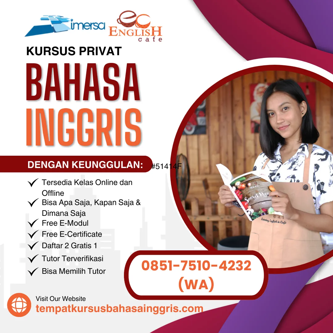 Les Bahasa Inggris di Blubur Limbangan Garut