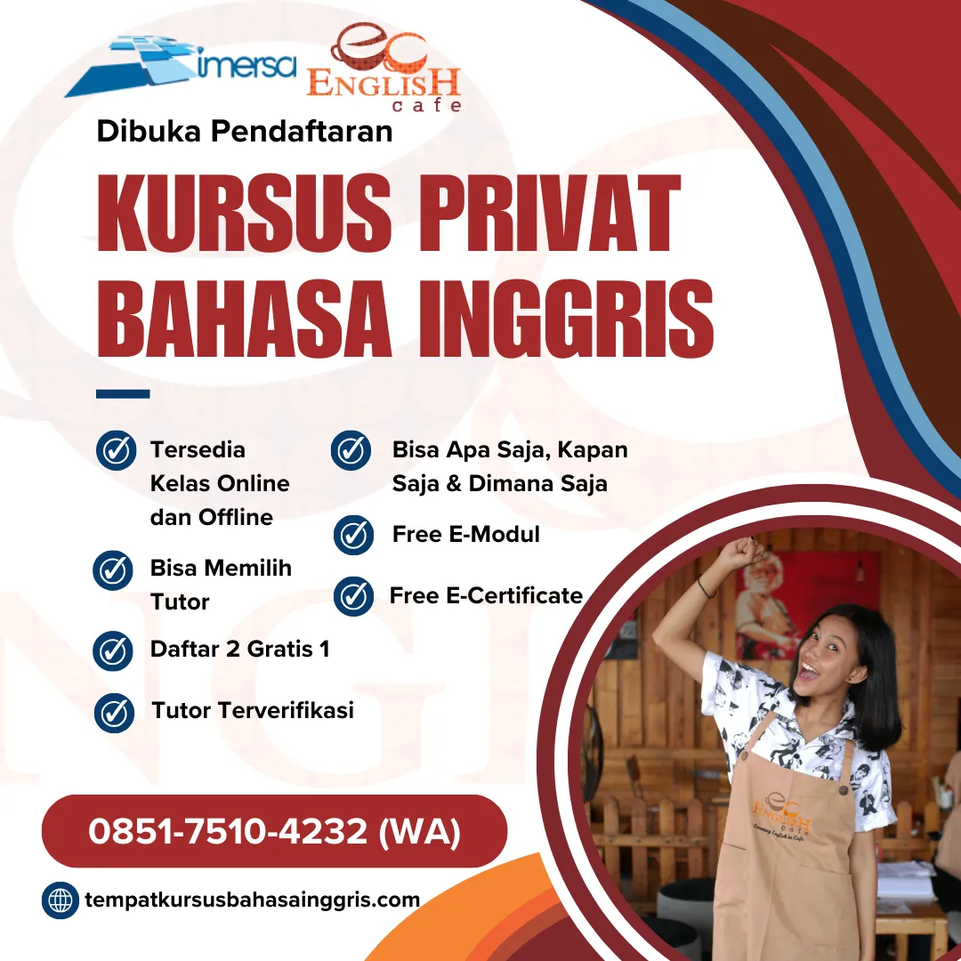 Les Bahasa Inggris di Bogor Barat - Kota Bogor