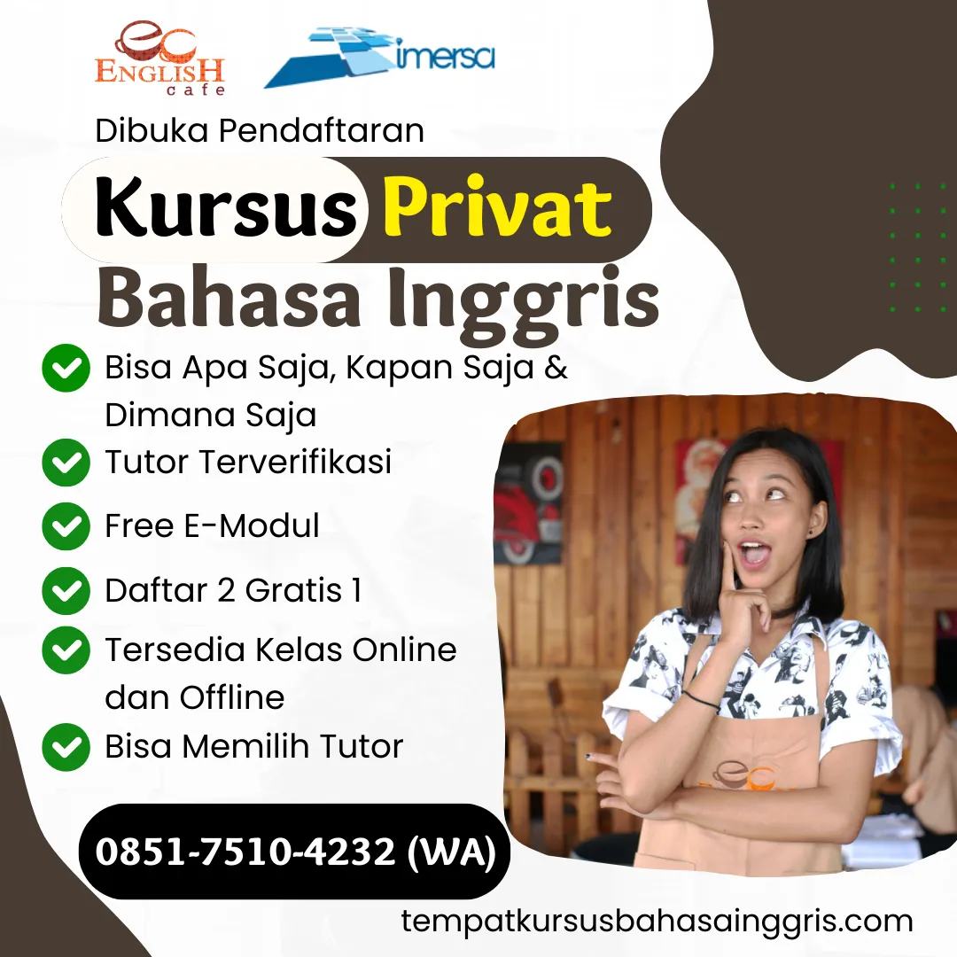 Les Bahasa Inggris di Bogor Selatan - Kota Bogor