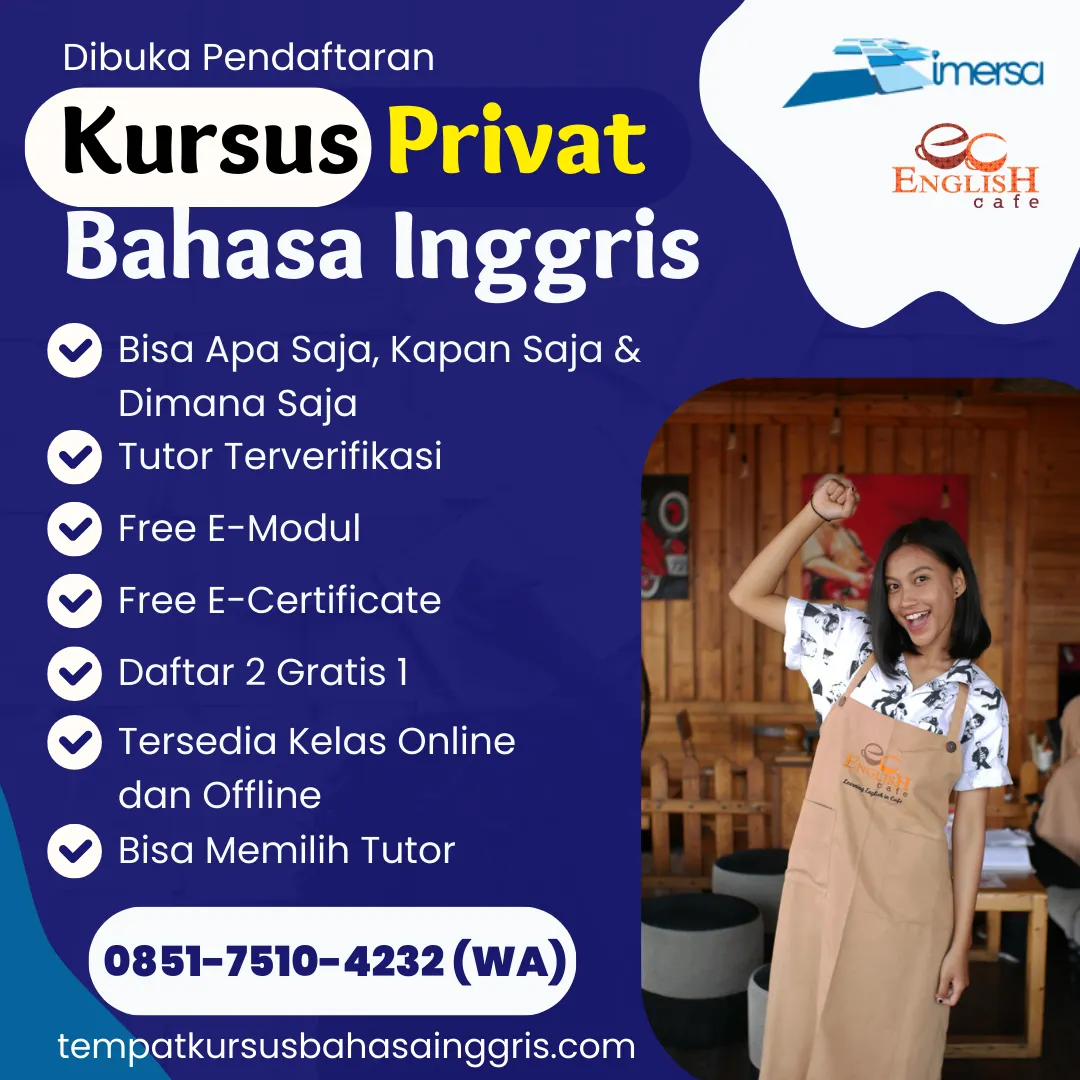 Les Bahasa Inggris di Bogor Tengah - Kota Bogor