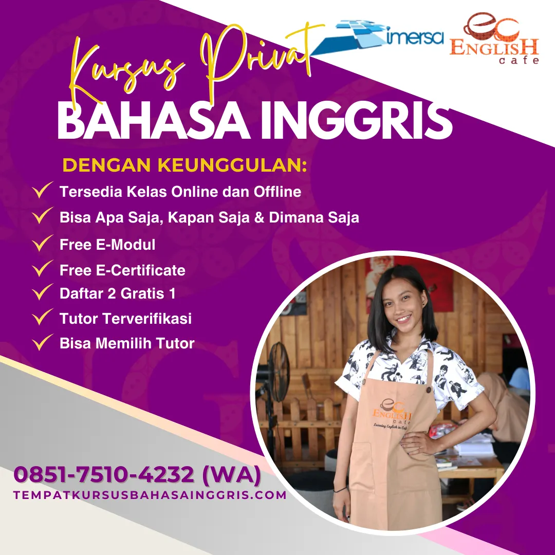 Les Bahasa Inggris di Bojong Pekalongan