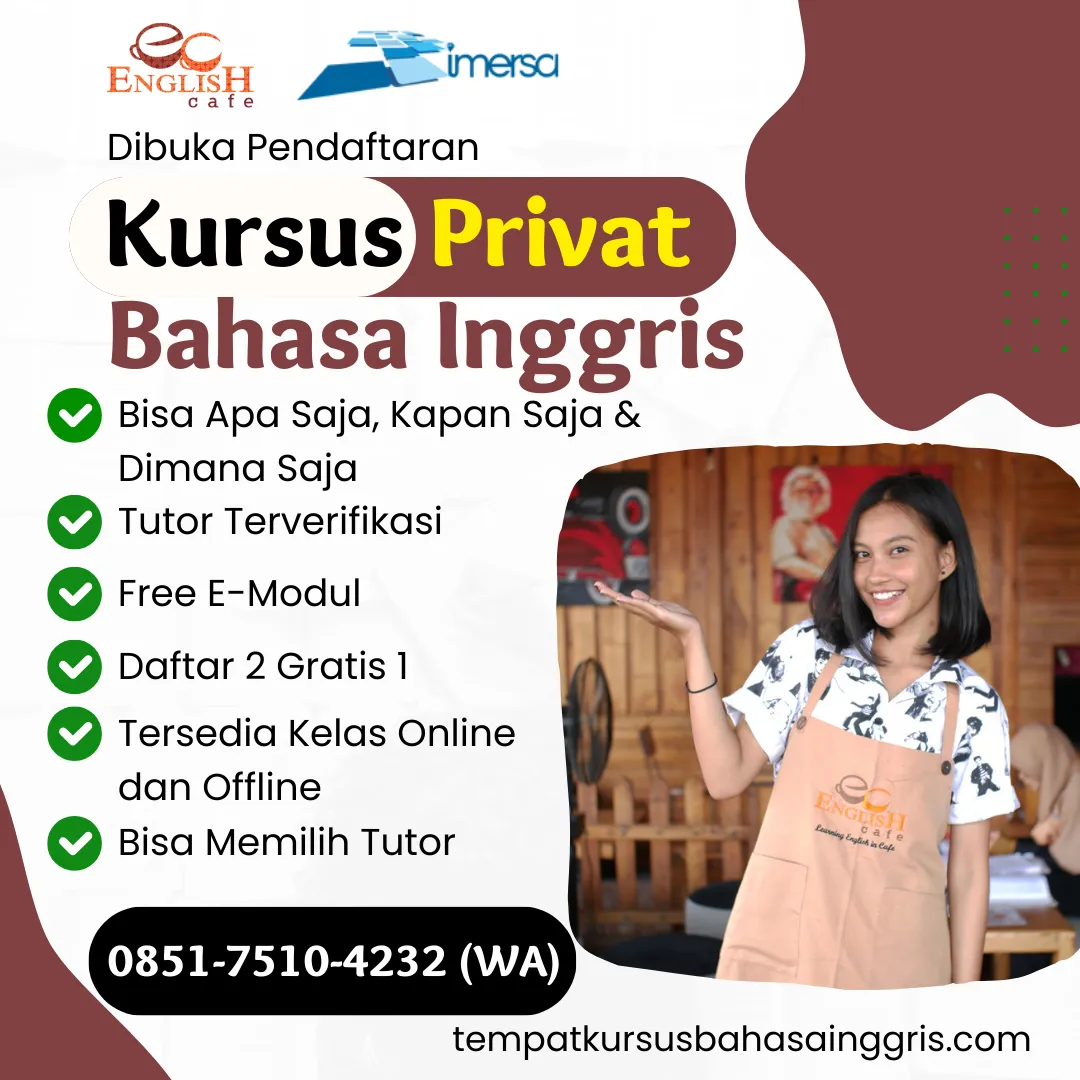 Les Bahasa Inggris di Bojong Tegal