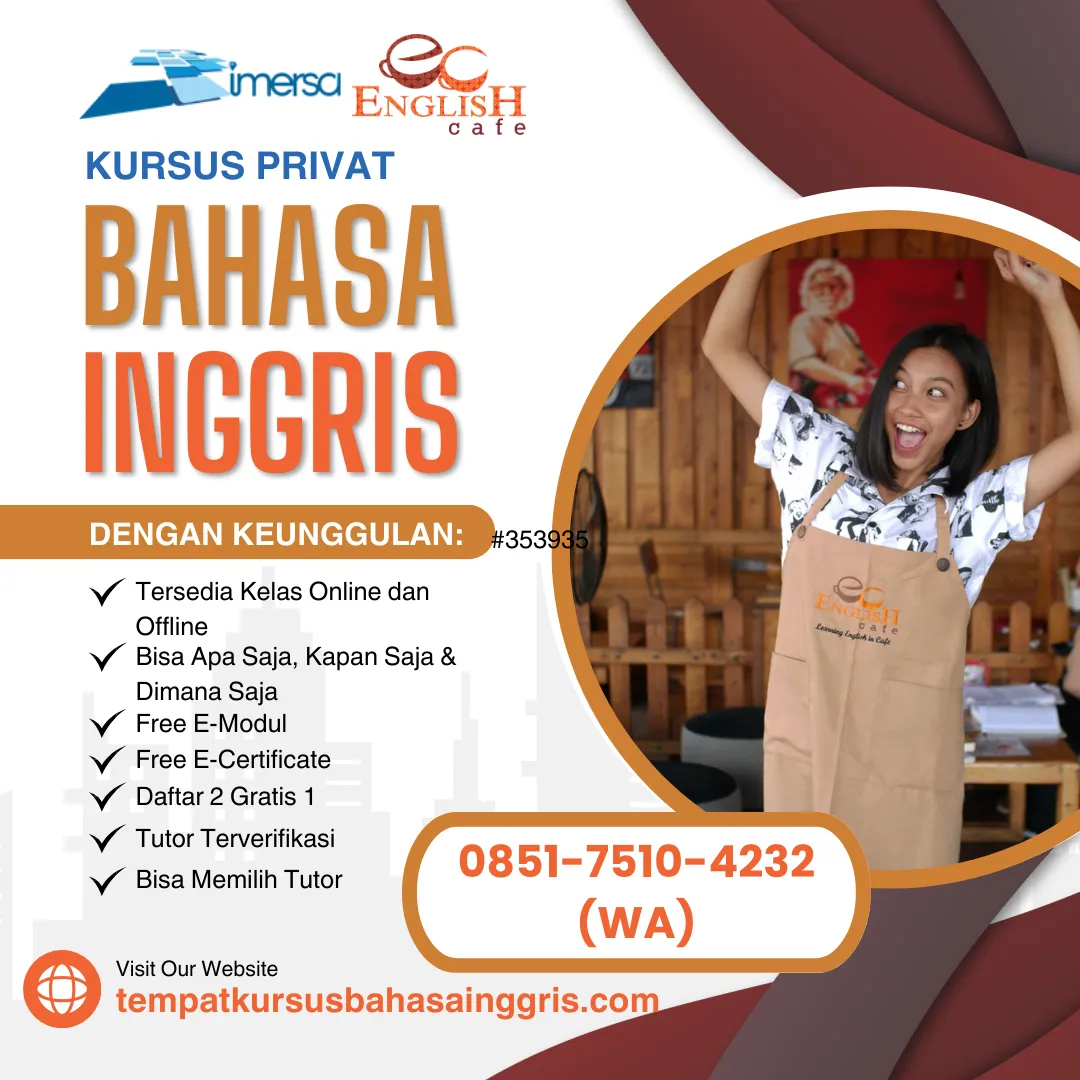 Les Bahasa Inggris di Bojongloa Kaler Bandung