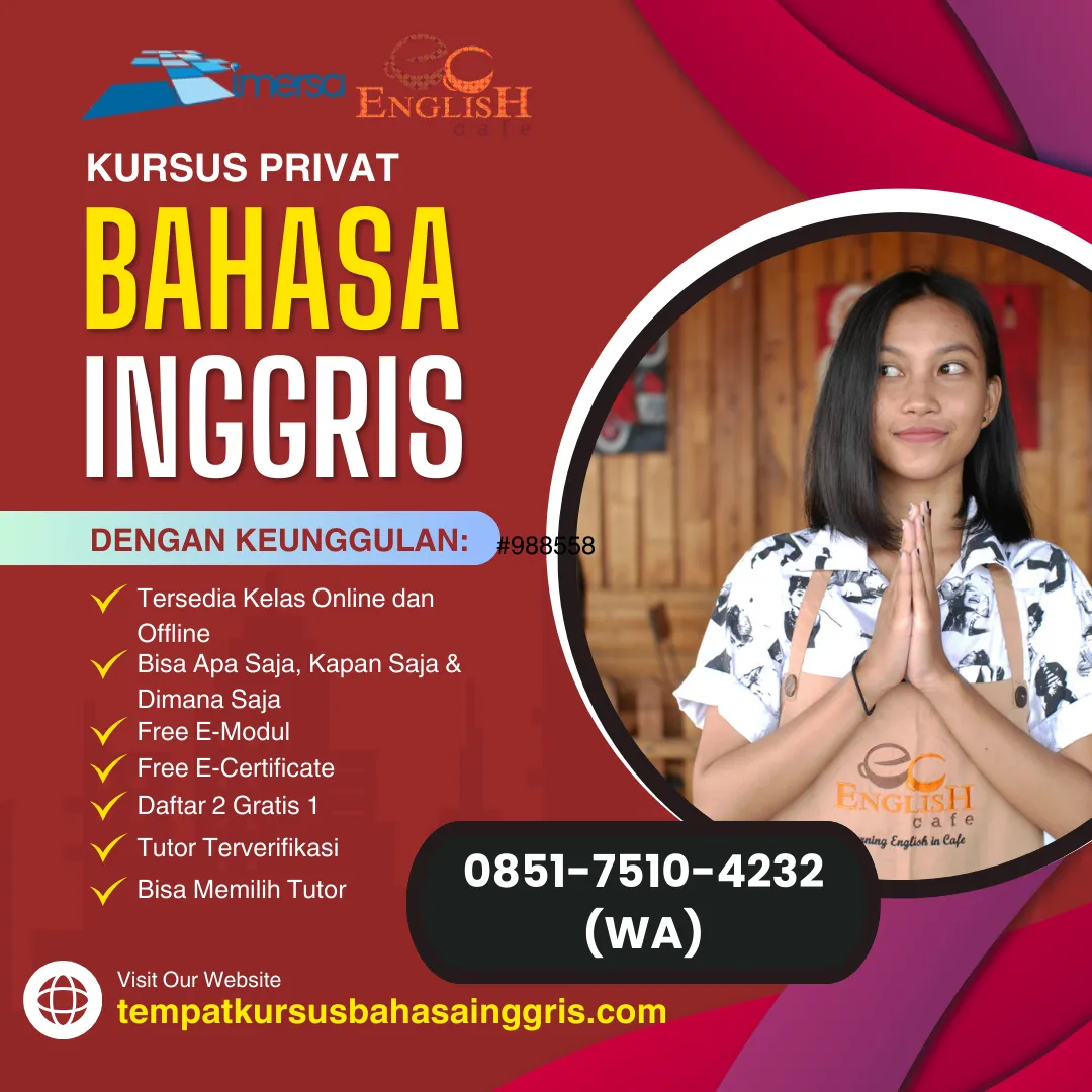 Les Bahasa Inggris di Bojongloa Kidul Bandung