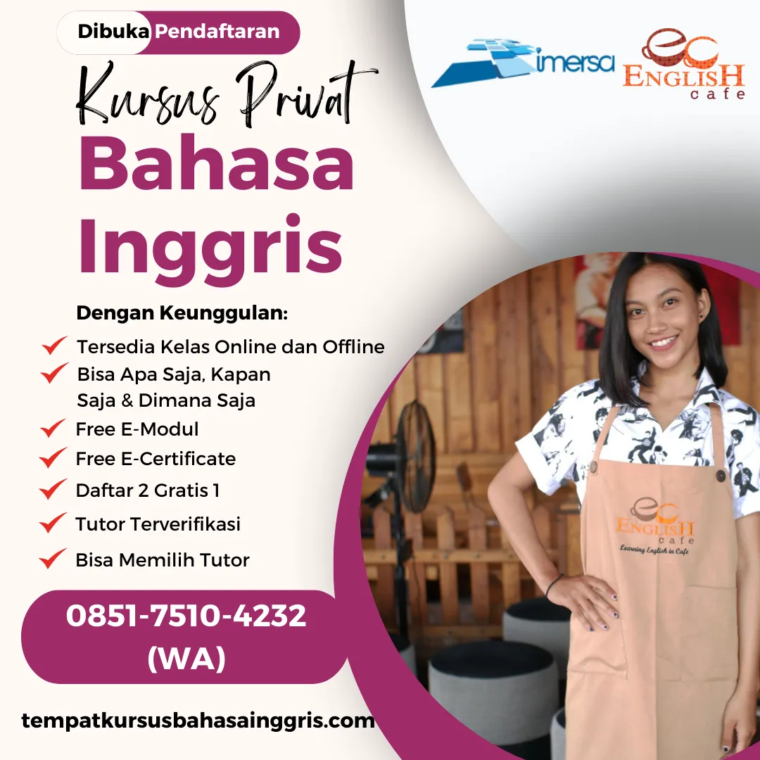 Les Bahasa Inggris di Bojongsari Depok