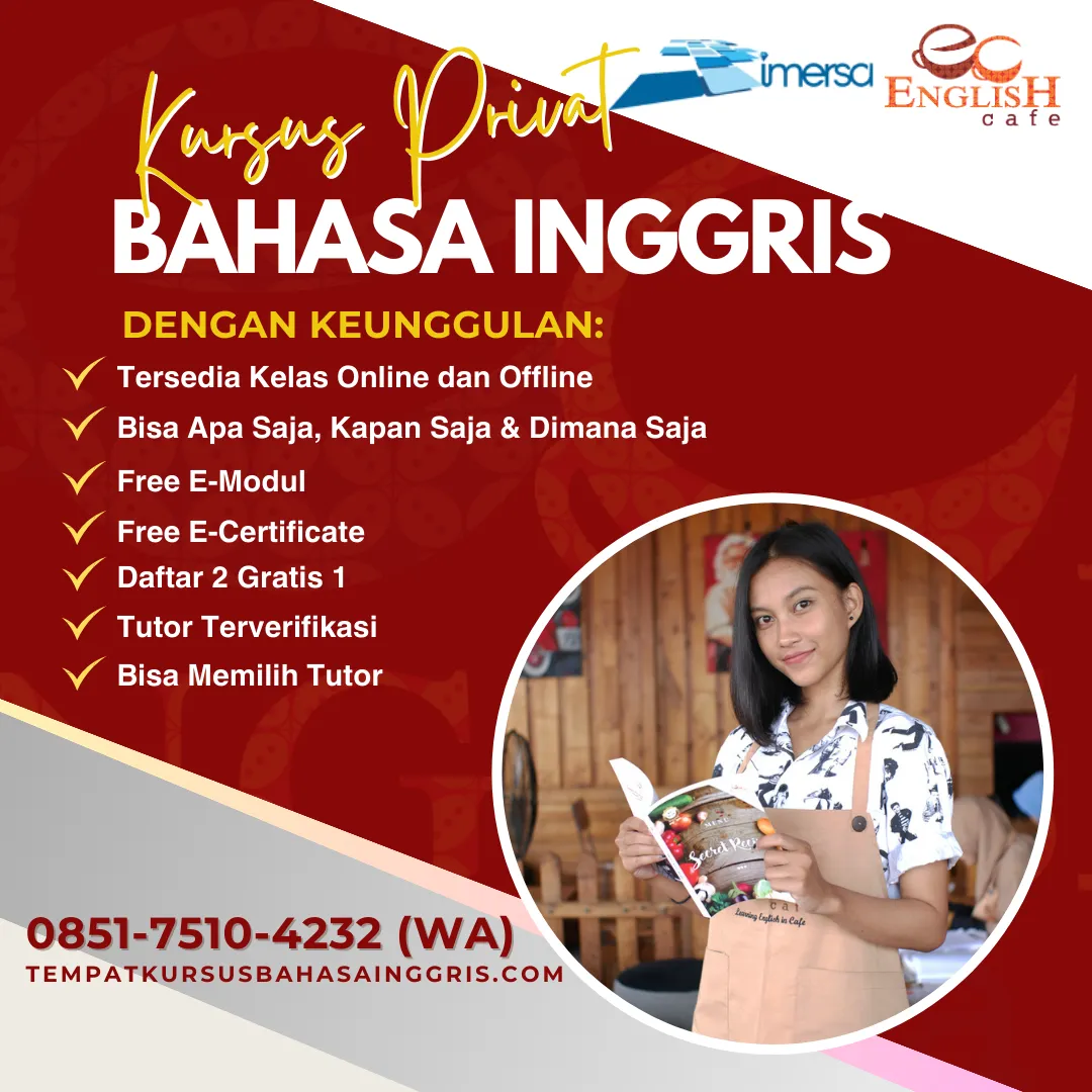 Les Bahasa Inggris di Bruno Purworejo