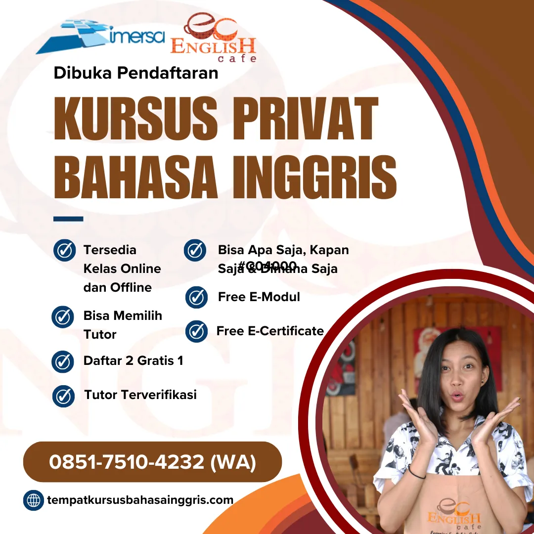 Les Bahasa Inggris di Bumijawa Tegal