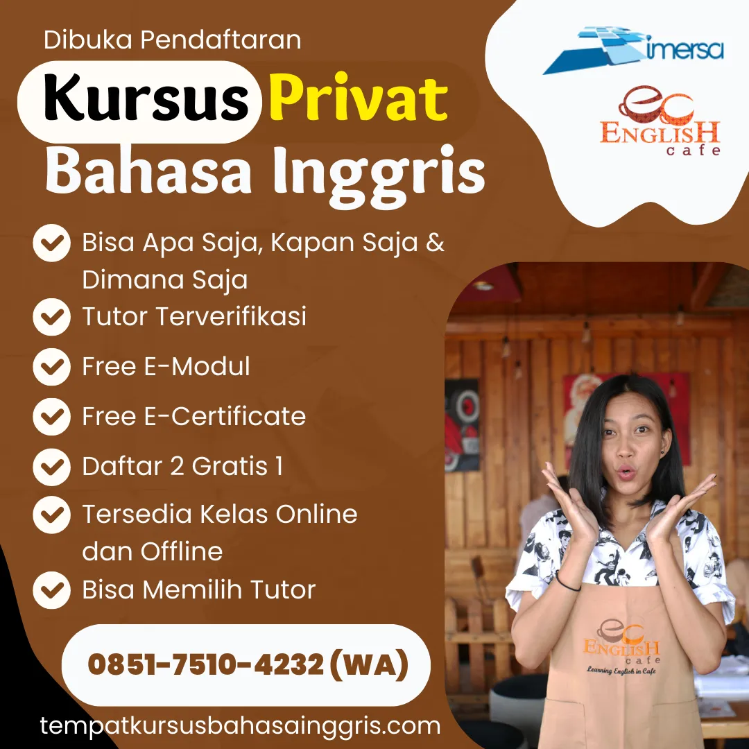 Les Bahasa Inggris di Cangkuang Bandung