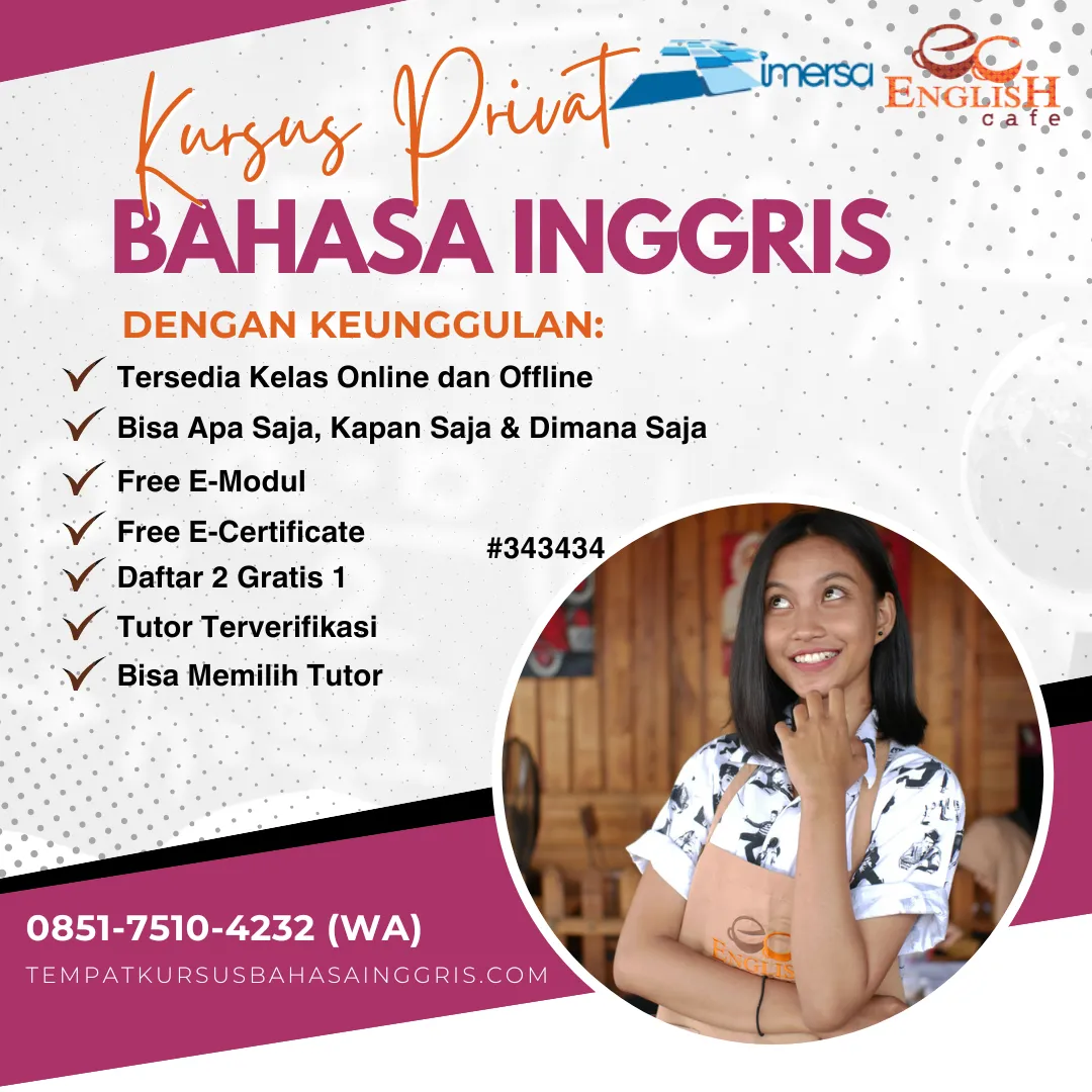 Les Bahasa Inggris di Caringin Garut