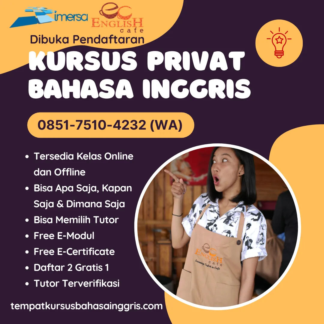 Les Bahasa Inggris di Cibatu Garut