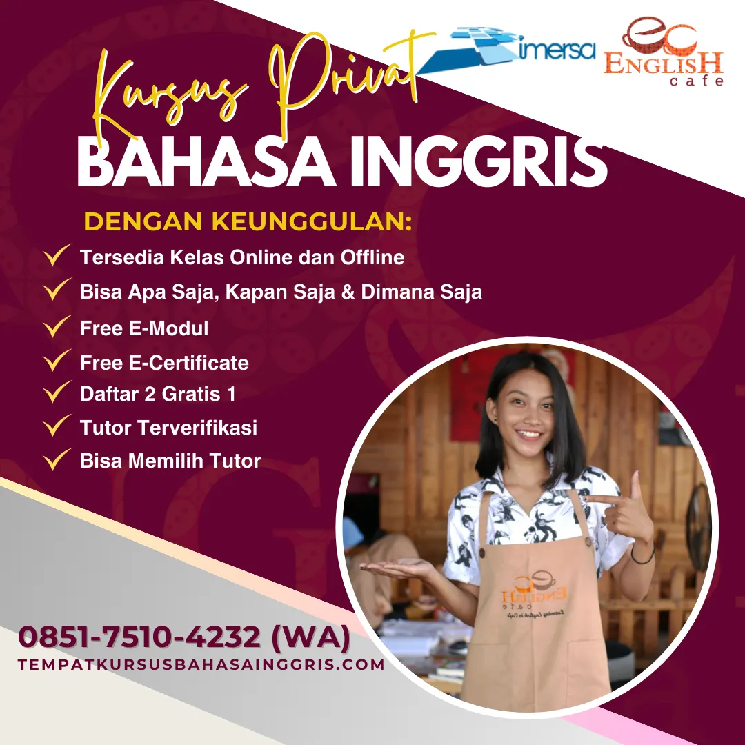 Les Bahasa Inggris di Cibeunying Kaler Bandung