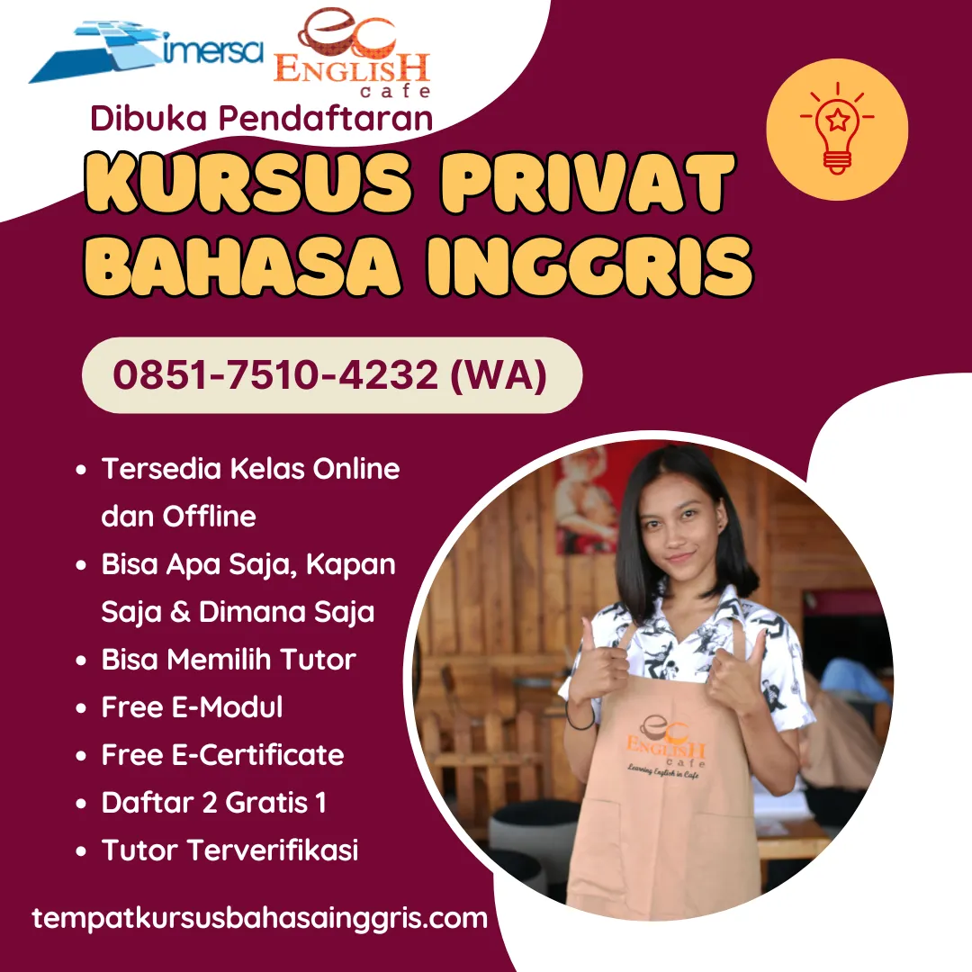 Les Bahasa Inggris di Cibeunying Kidul Bandung