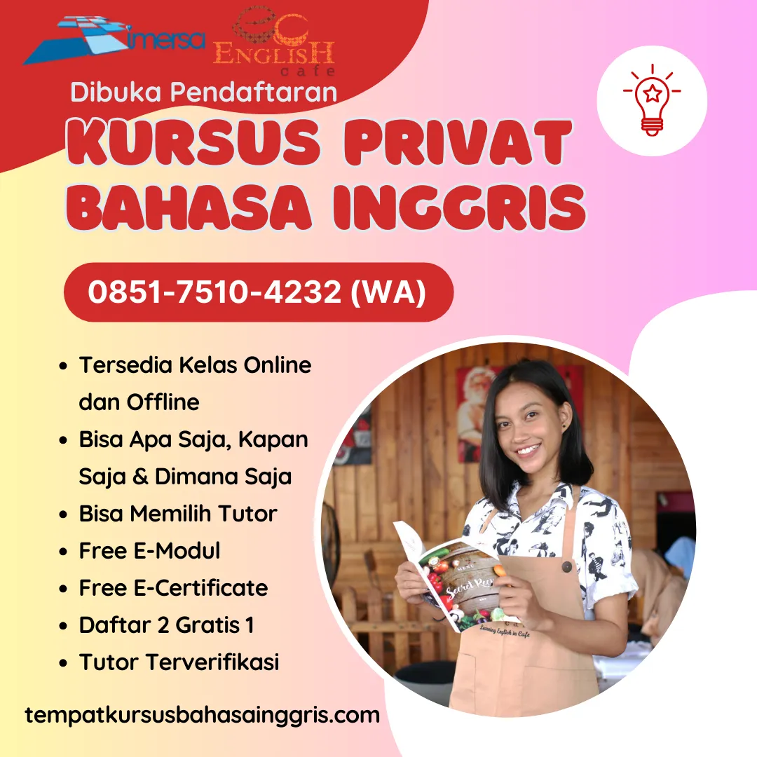Les Bahasa Inggris di Cibiru Bandung