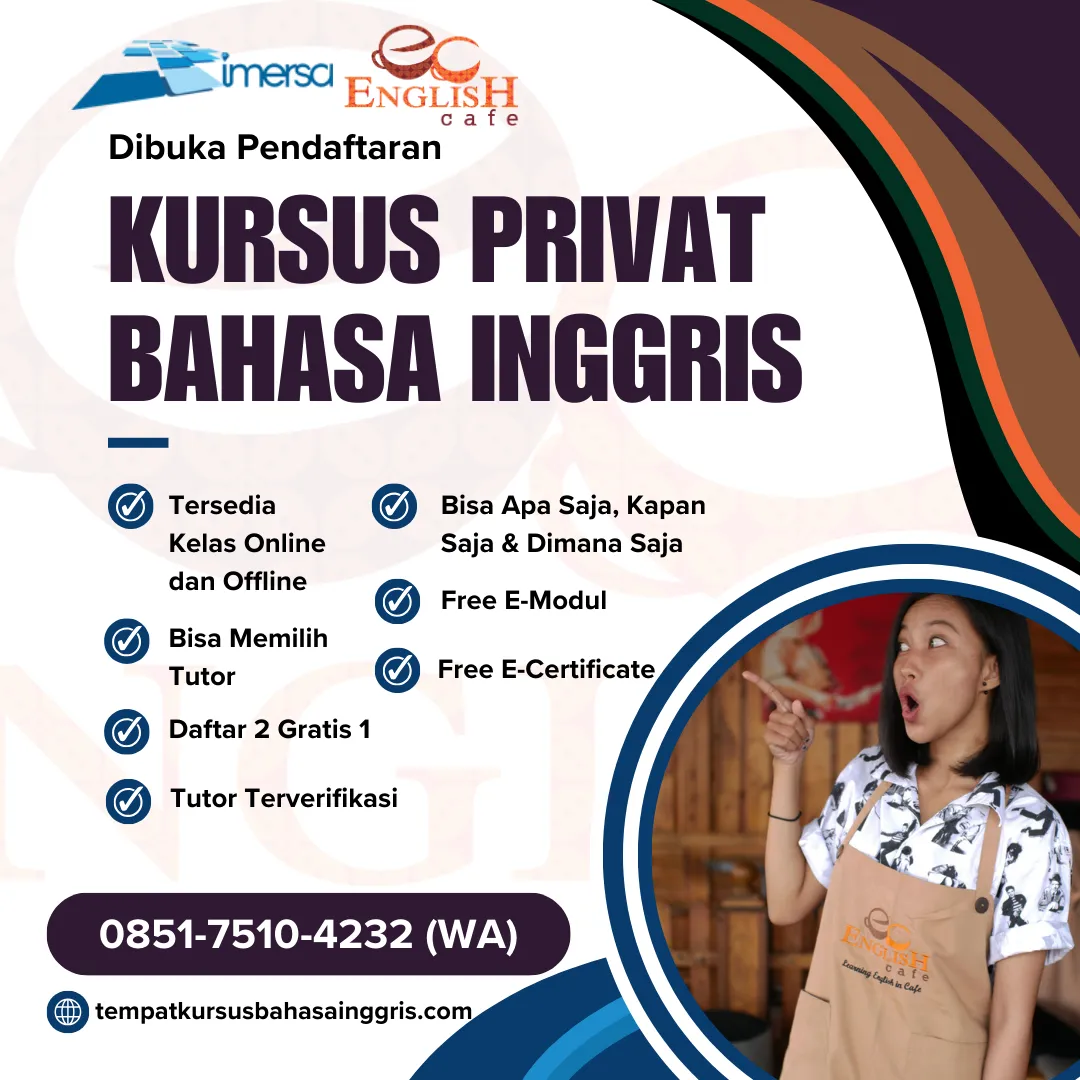 Les Bahasa Inggris di Cicendo Bandung