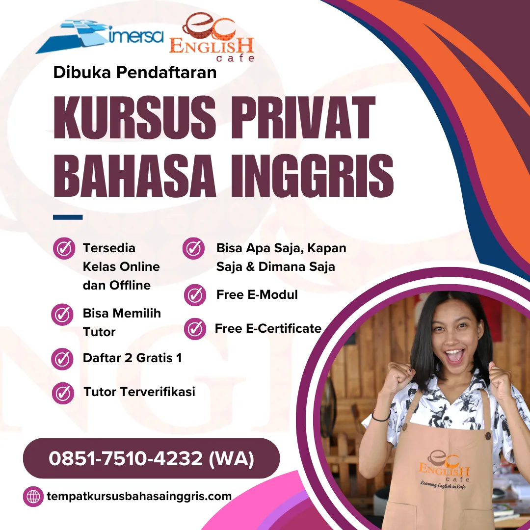 Les Bahasa Inggris di Cigedug Garut