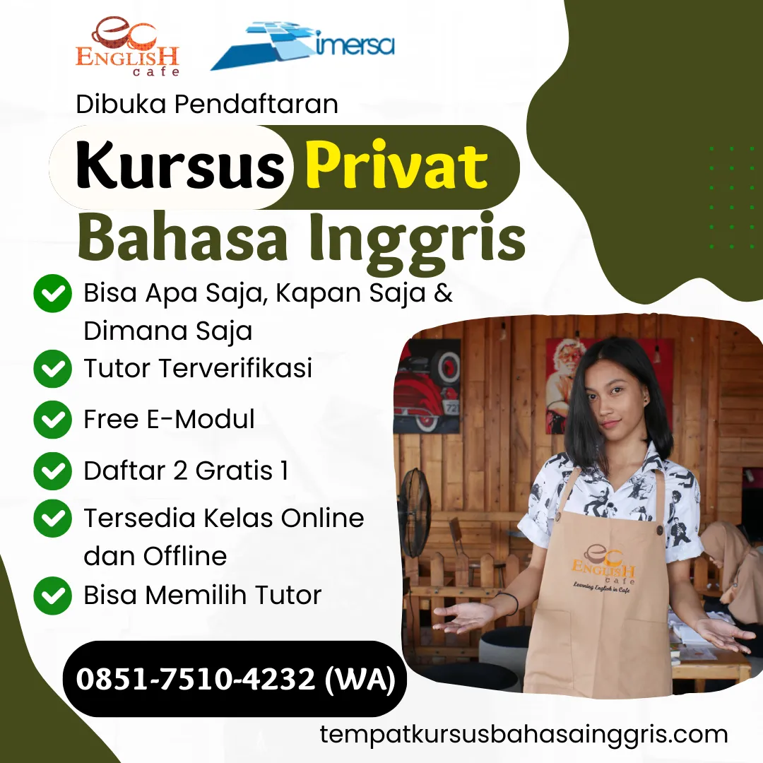 Les Bahasa Inggris di Cikoneng Ciamis