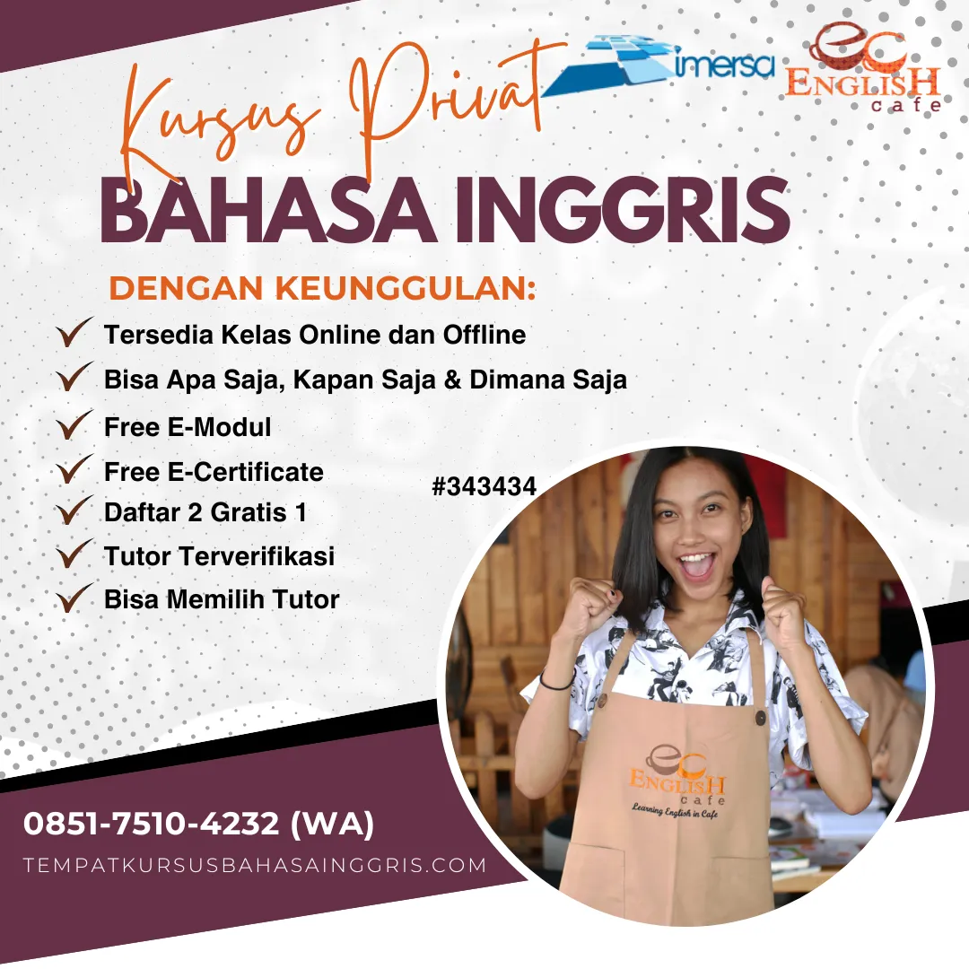 Les Bahasa Inggris di Cimaung Bandung