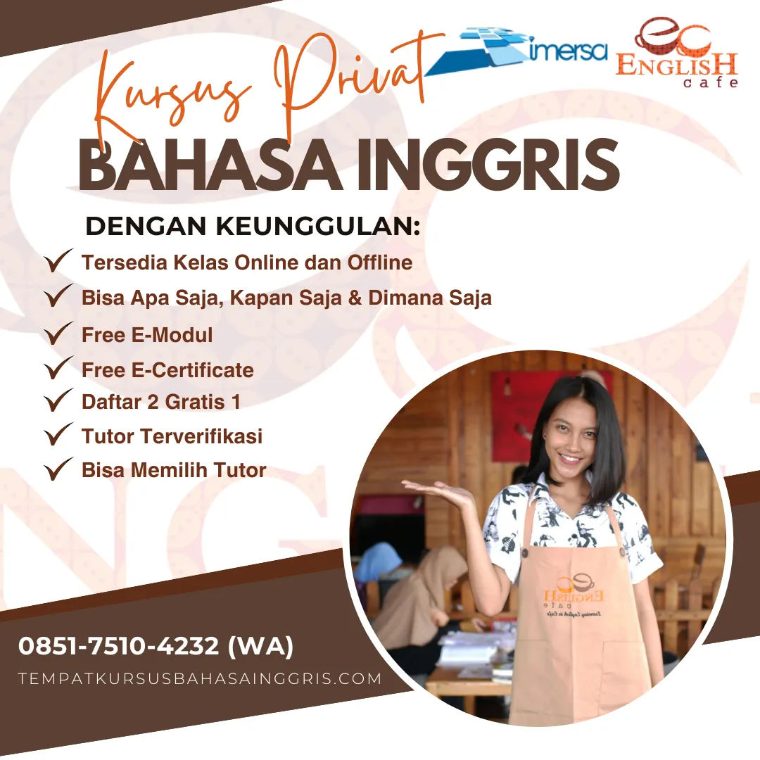 Les Bahasa Inggris di Cinere Depok
