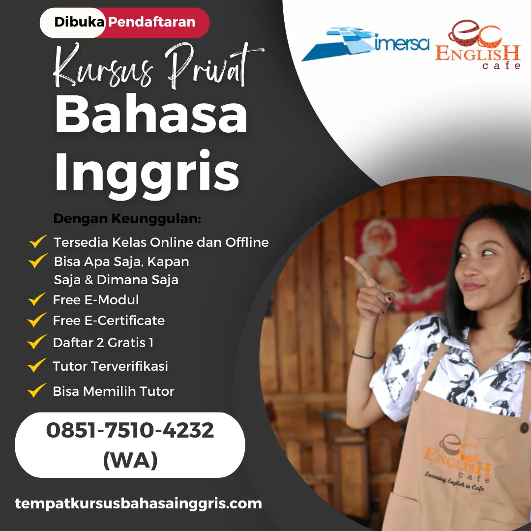 Les Bahasa Inggris di Cisaga Ciamis
