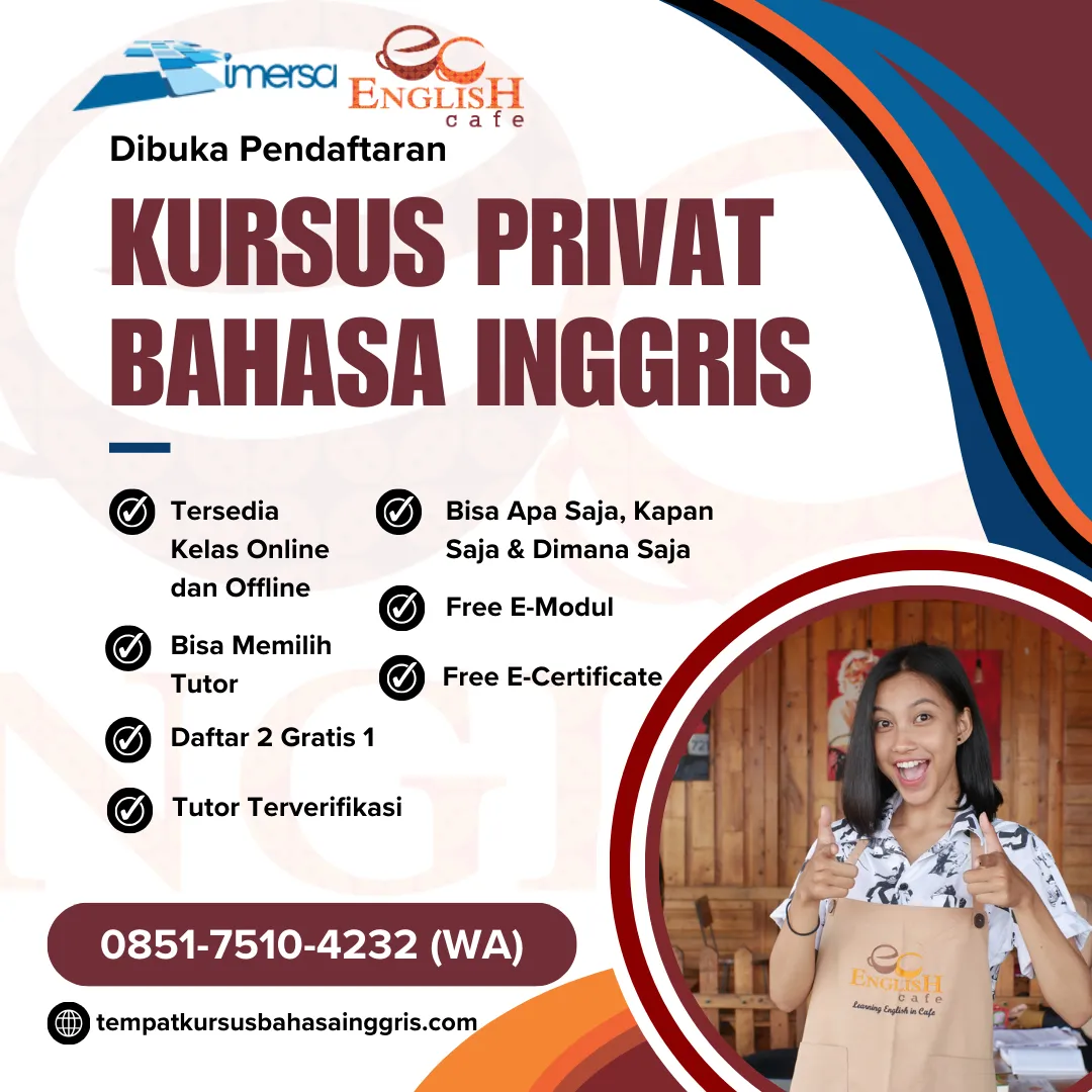 Les Bahasa Inggris di Cisarua Bandung Barat