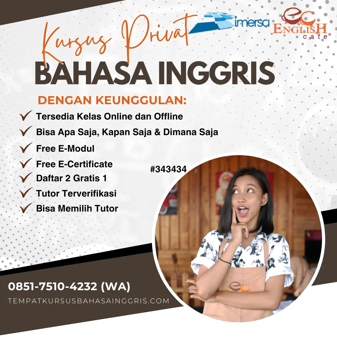 Les Bahasa Inggris di Comal Pemalang
