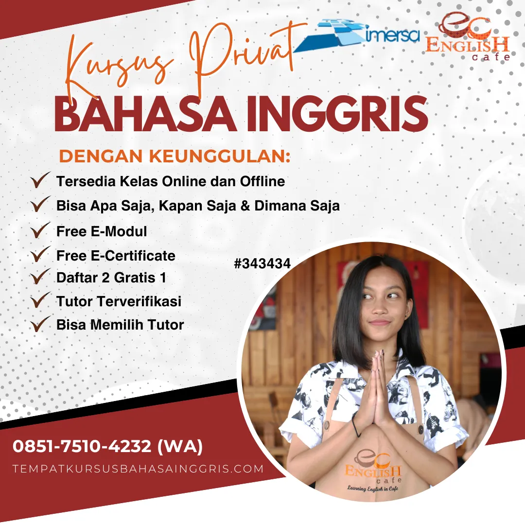 Les Bahasa Inggris di Depok Cirebon