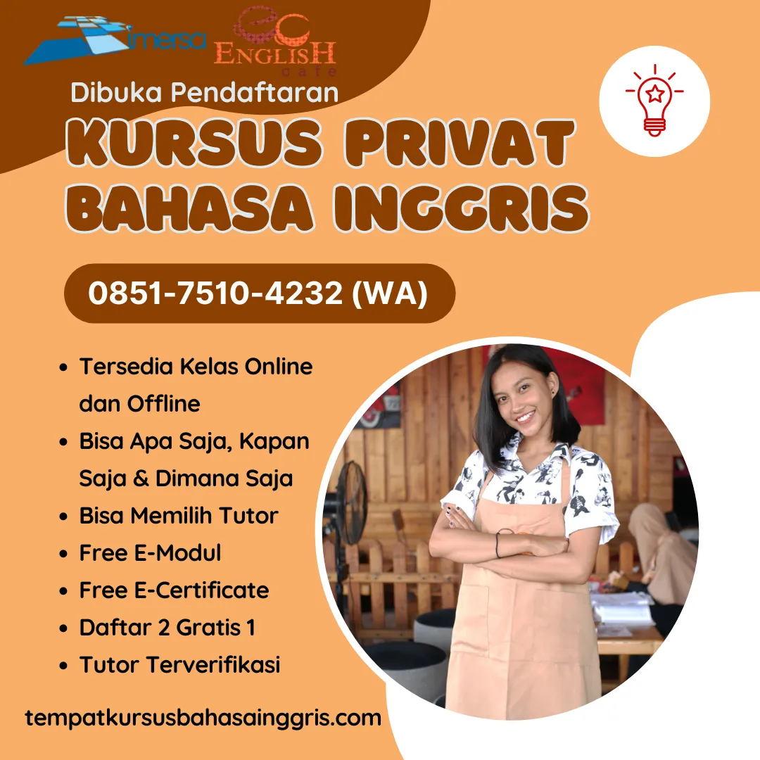 Les Bahasa Inggris di Dukuhturi Tegal