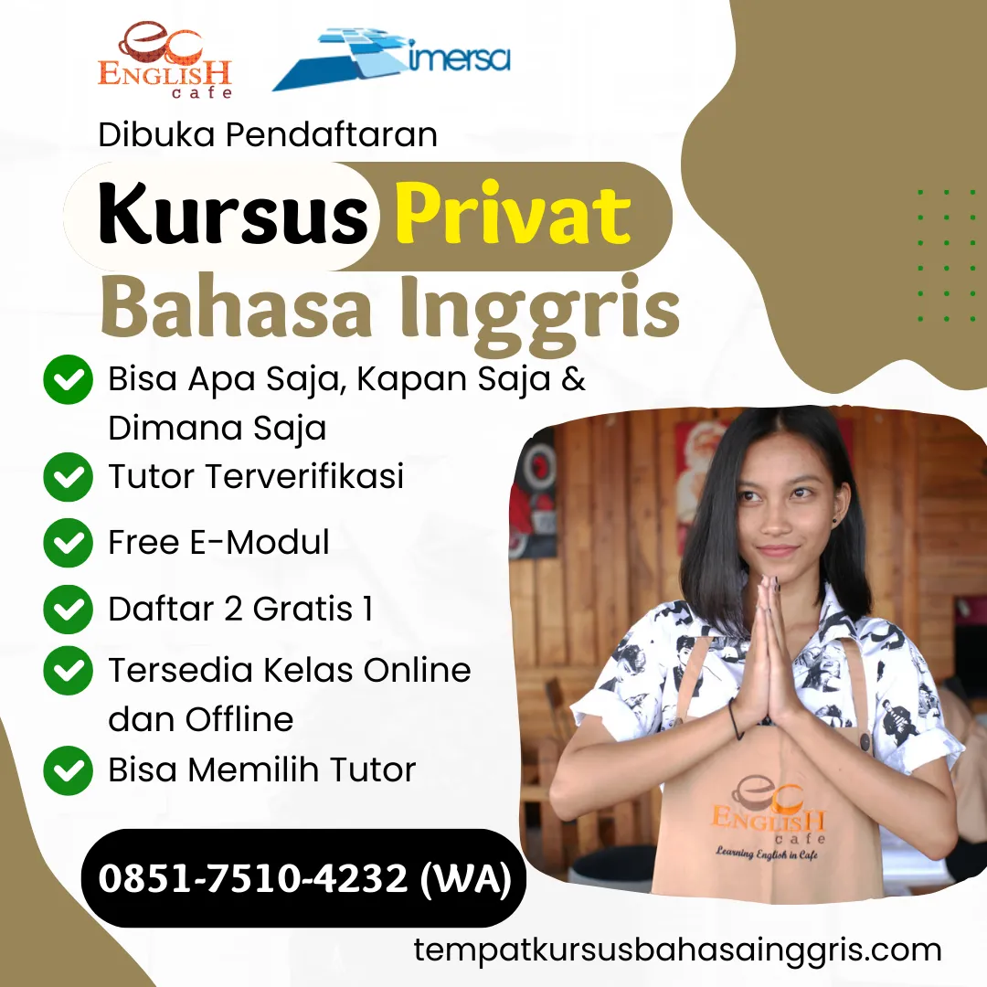 Les Bahasa Inggris di Gajah Mungkur Semarang