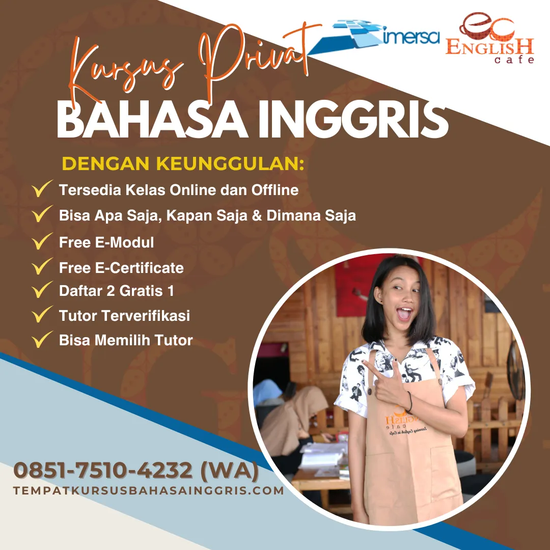 Les Bahasa Inggris di Garung Wonosobo