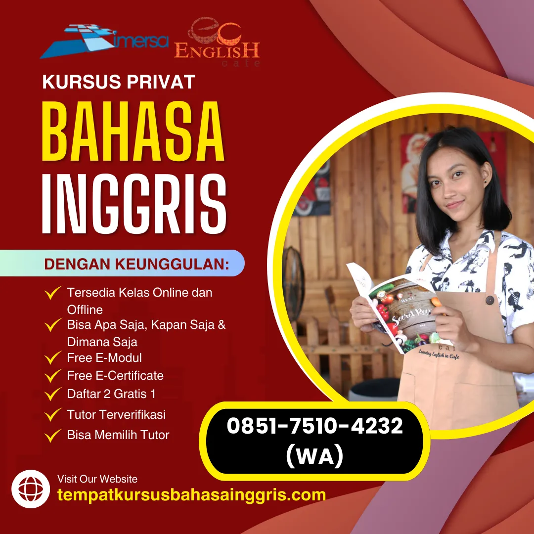 Les Bahasa Inggris di Gatak Sukoharjo