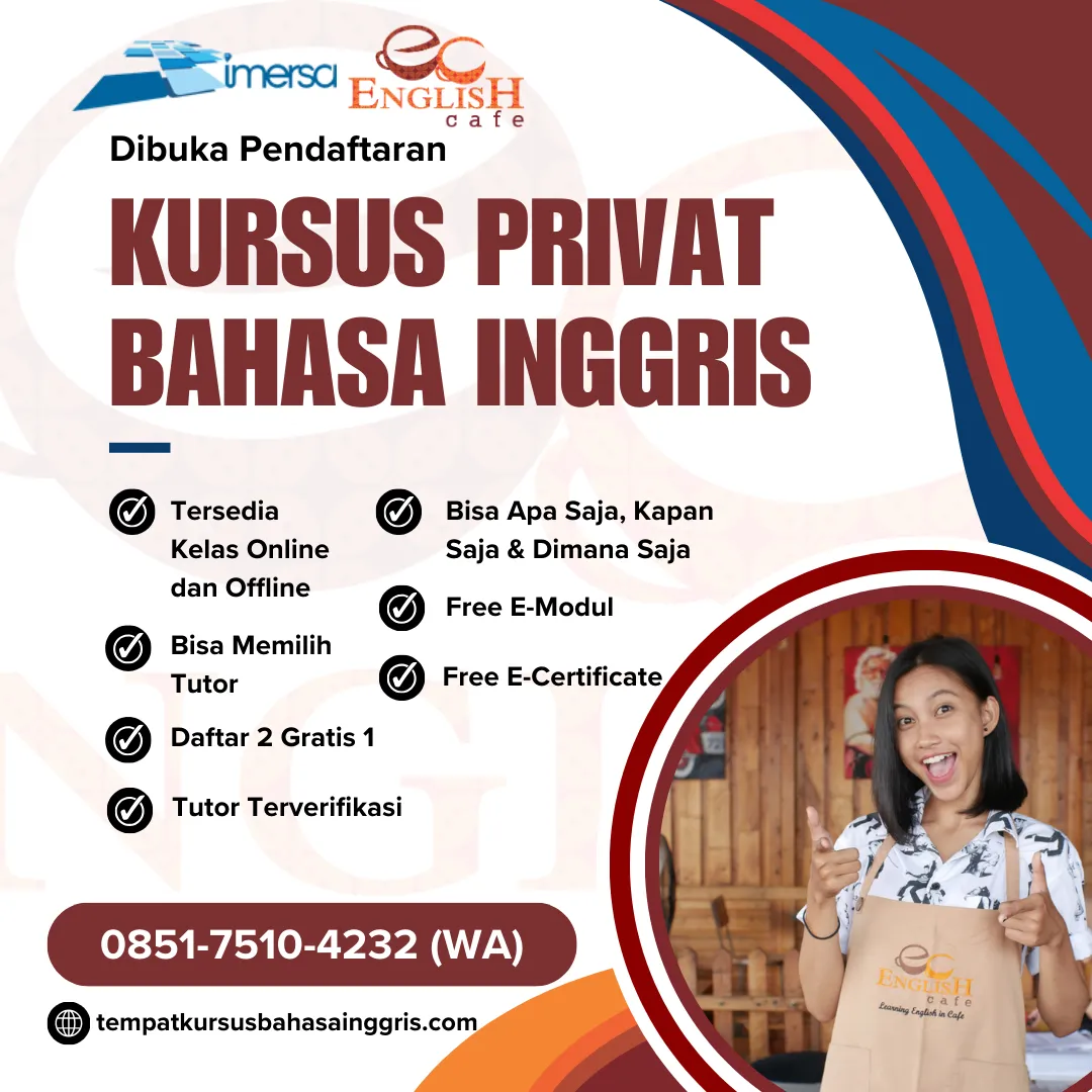 Les Bahasa Inggris di Gayamsari Semarang