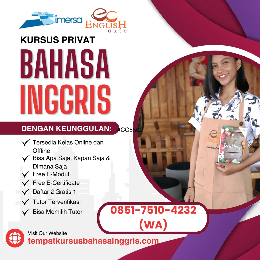 Les Bahasa Inggris di Grogol Sukoharjo
