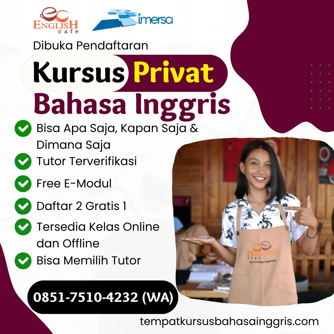 Les Bahasa Inggris di Ibun Bandung