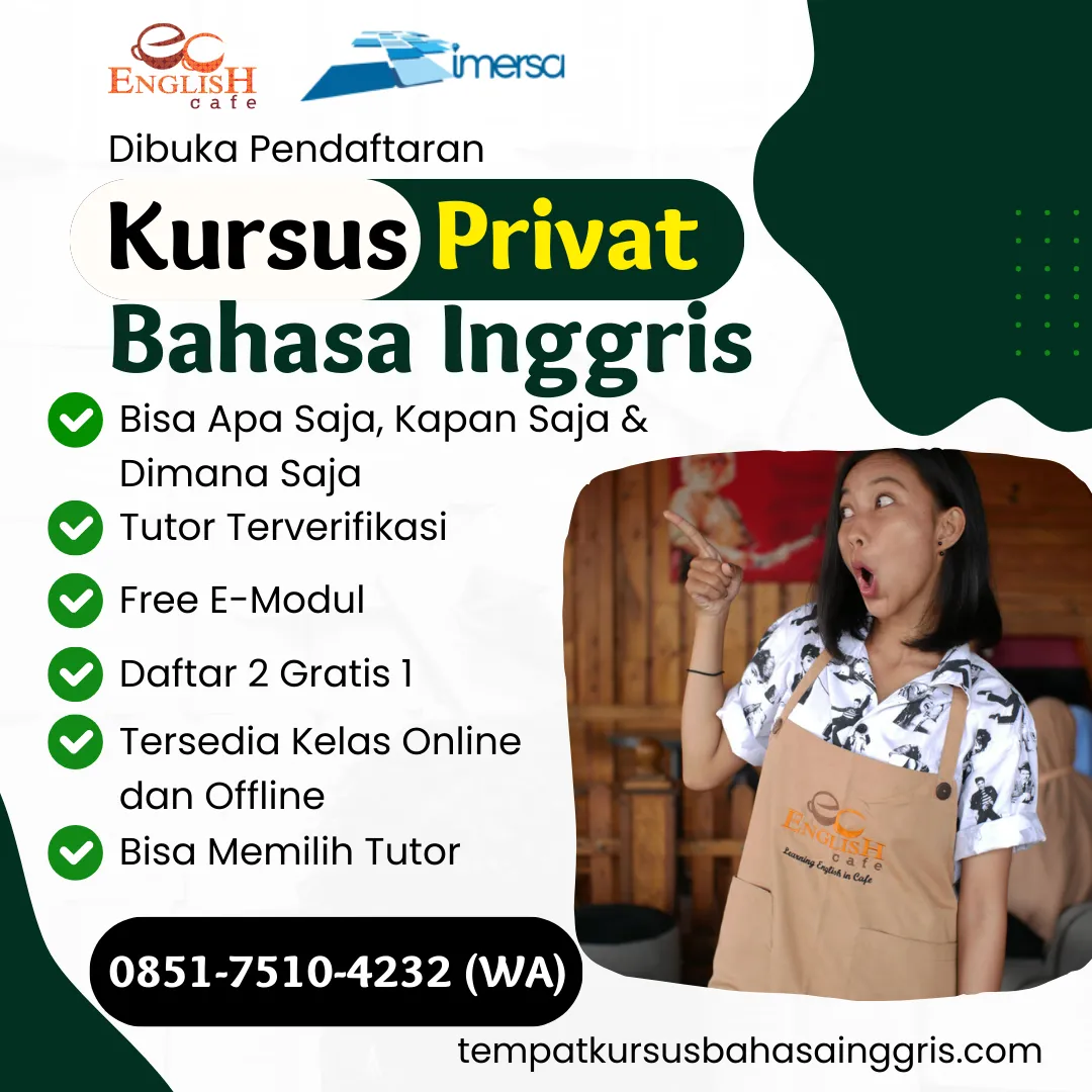 Les Bahasa Inggris di Jasinga Bogor