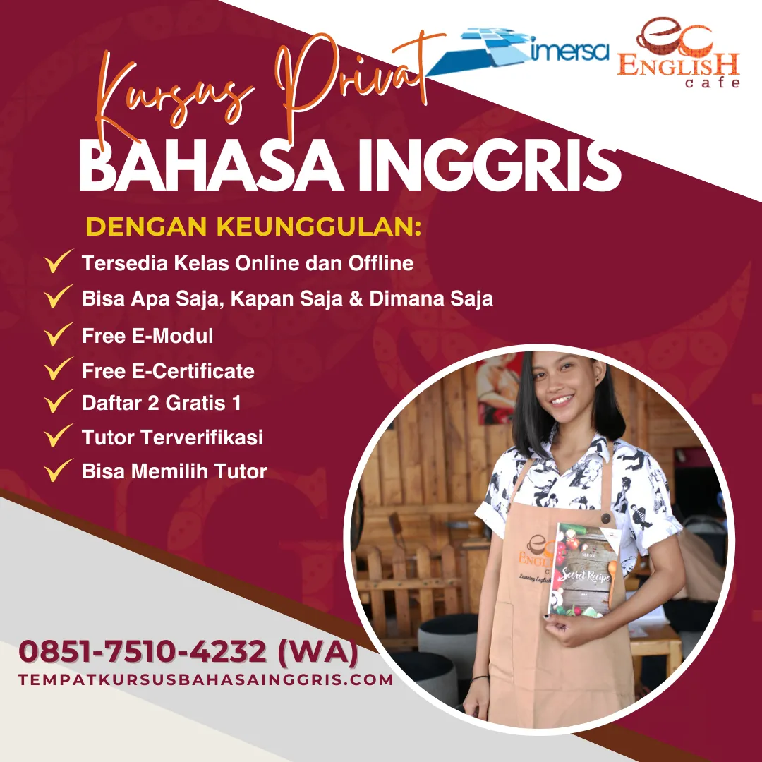 Les Bahasa Inggris di Jatinegara Tegal