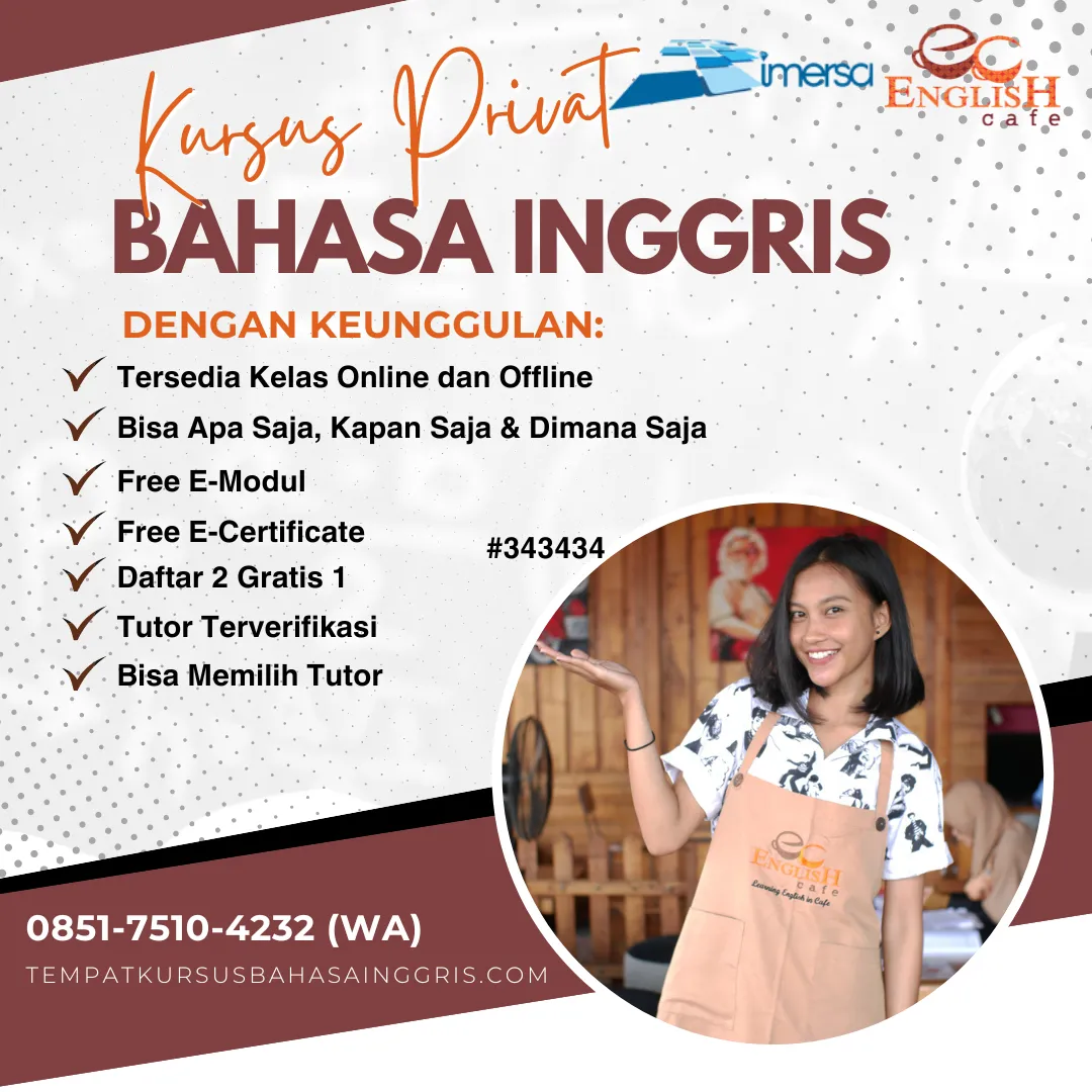Les Bahasa Inggris di Jatiroto Wonogiri