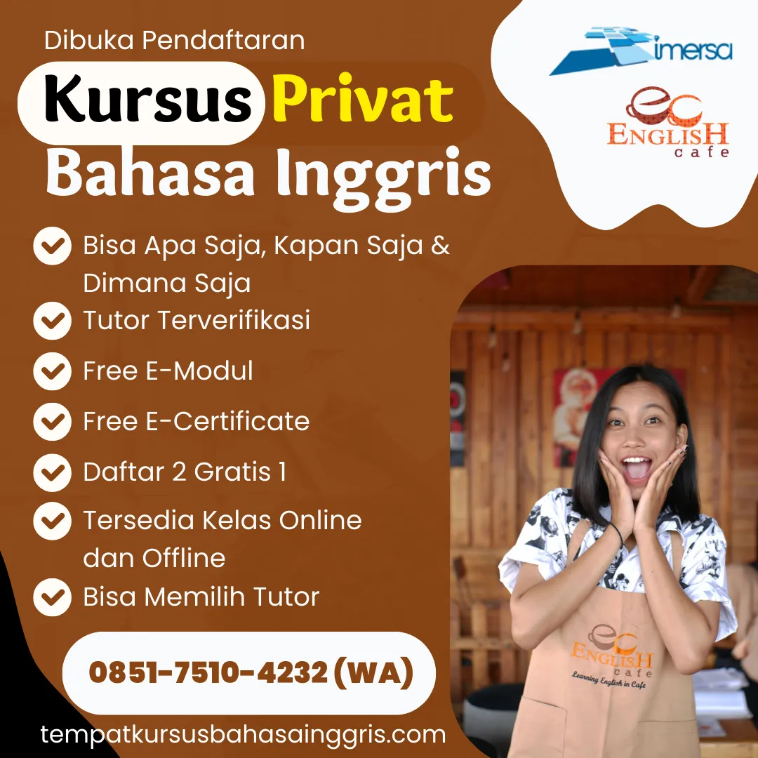 Les Bahasa Inggris di Jonggol Bogor