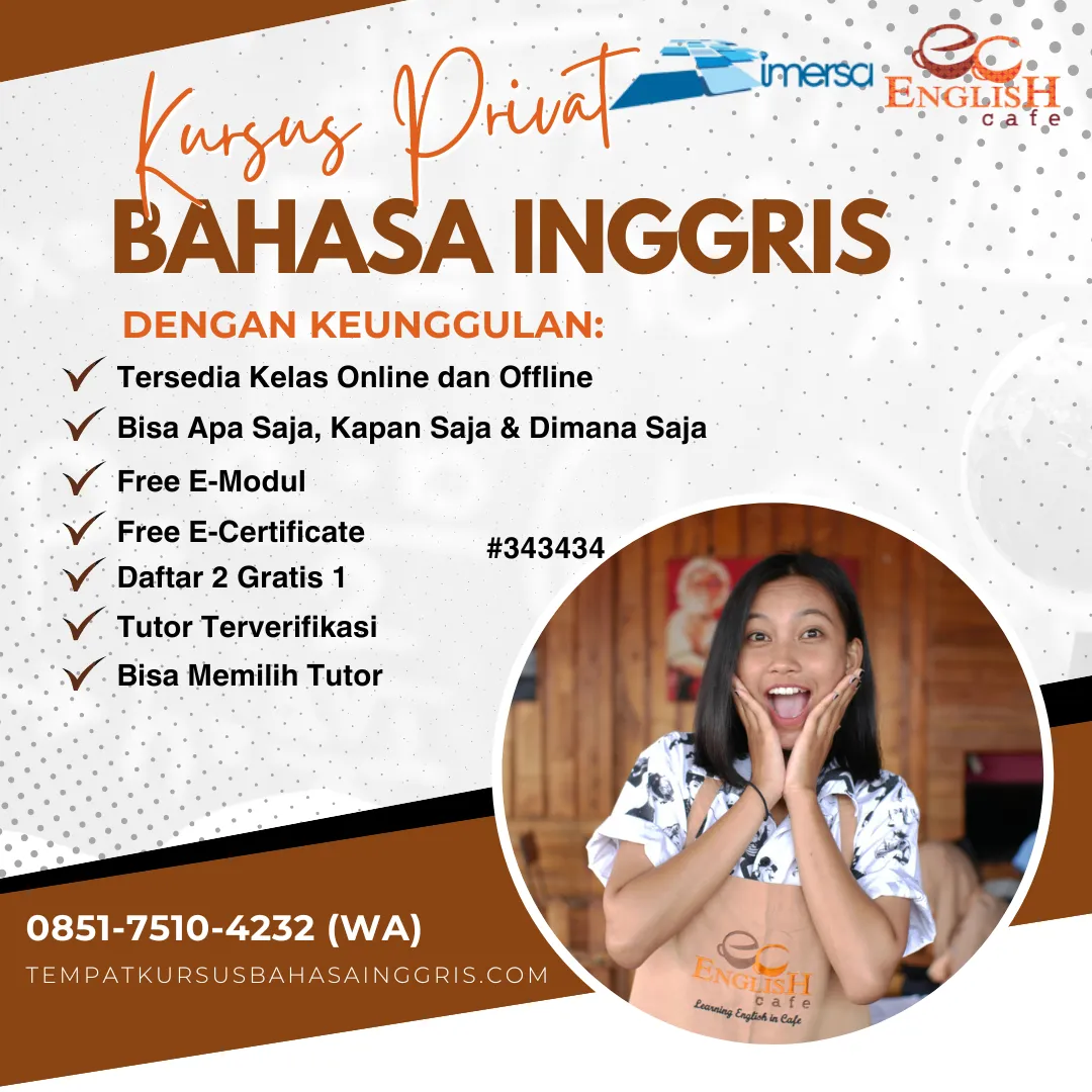Les Bahasa Inggris di Jumo Temanggung